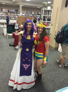 Wonder Woman and friend.