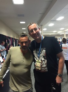 Actor Nicholas Brendon and me.