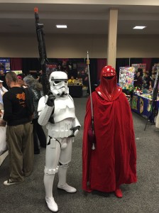 Stormtrooper and Emperor's Royal Guard.
