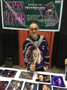 John Kassir, the voice of the Cryptkeeper.