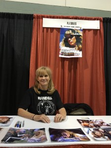 Actress P.J. Soles (Halloween).