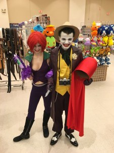 Harley Quinn and the Joker.