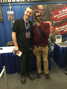 Me with Orlando Jones (Sleepy Hollow).