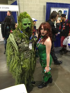 Swamp Thing and Poison Ivy.