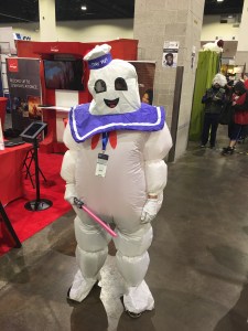 The Stay Puft Marshmellow Man.