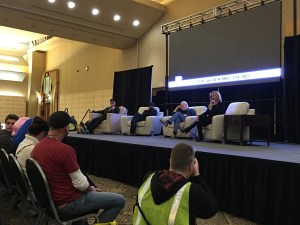 The Walking Dead panel.