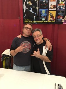 Actors Leif Tilden and Michelan Sisti (Teenage Mutant Ninja Turtles [1990]).