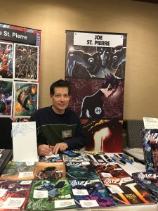 Artist Joe St. Pierre.