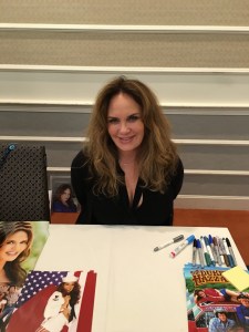 Actress Catherine Bach (The Dukes of Hazzard).