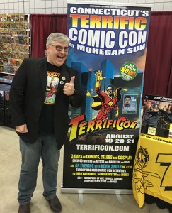 Mitch Hallock, organizer of Terrific Comic Con.