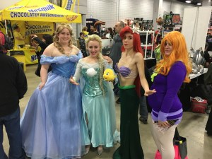 The Disney Princesses.