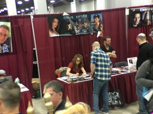 Actress Dina Meyer (Starship Troopers).