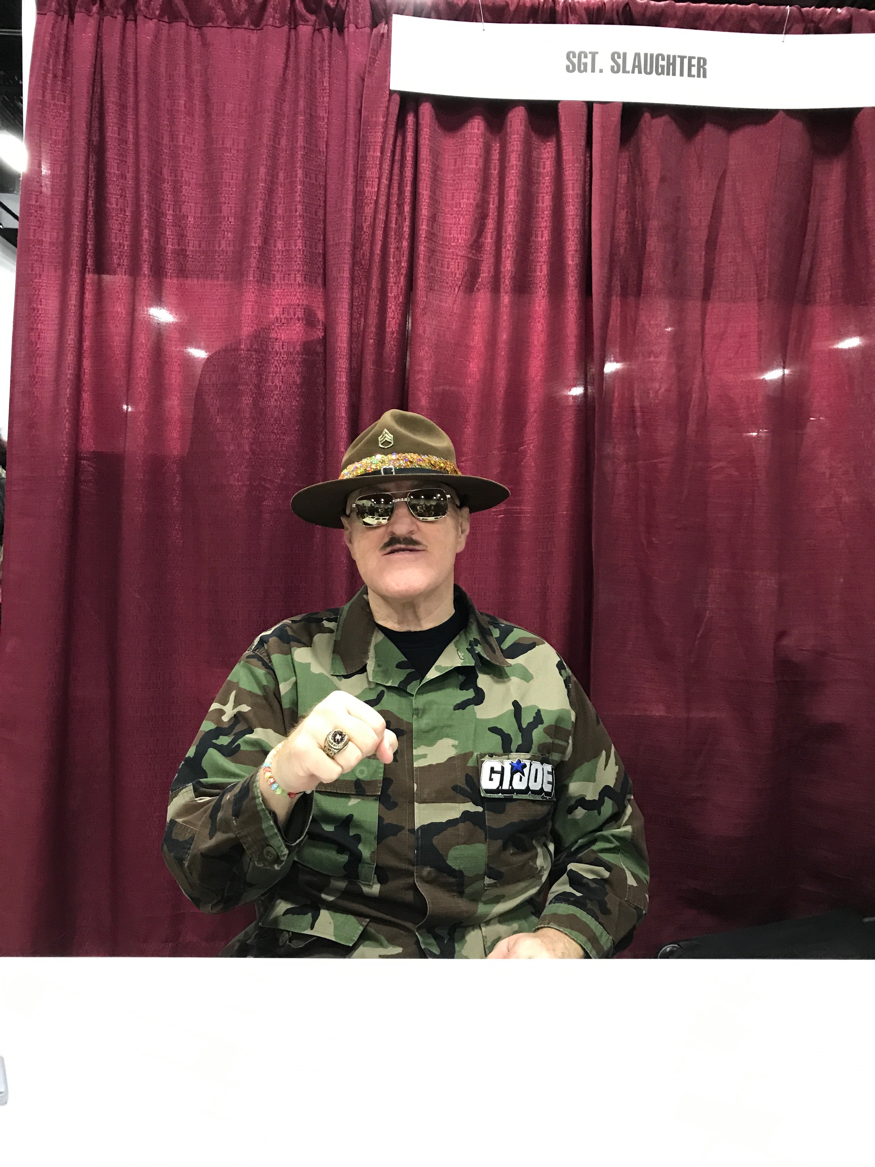 Sgt. Slaughter.