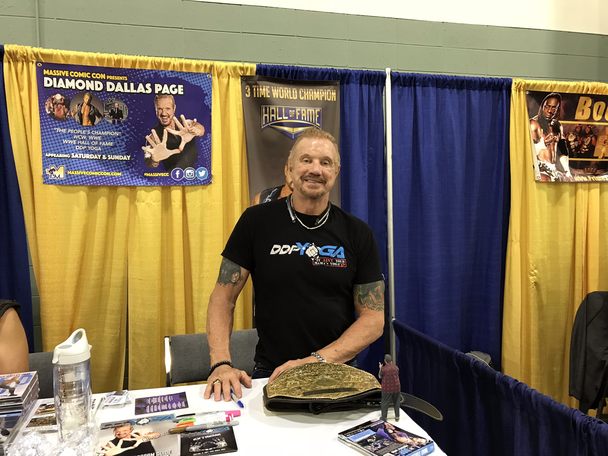 Former Wrestler Diamond Dallas Page.