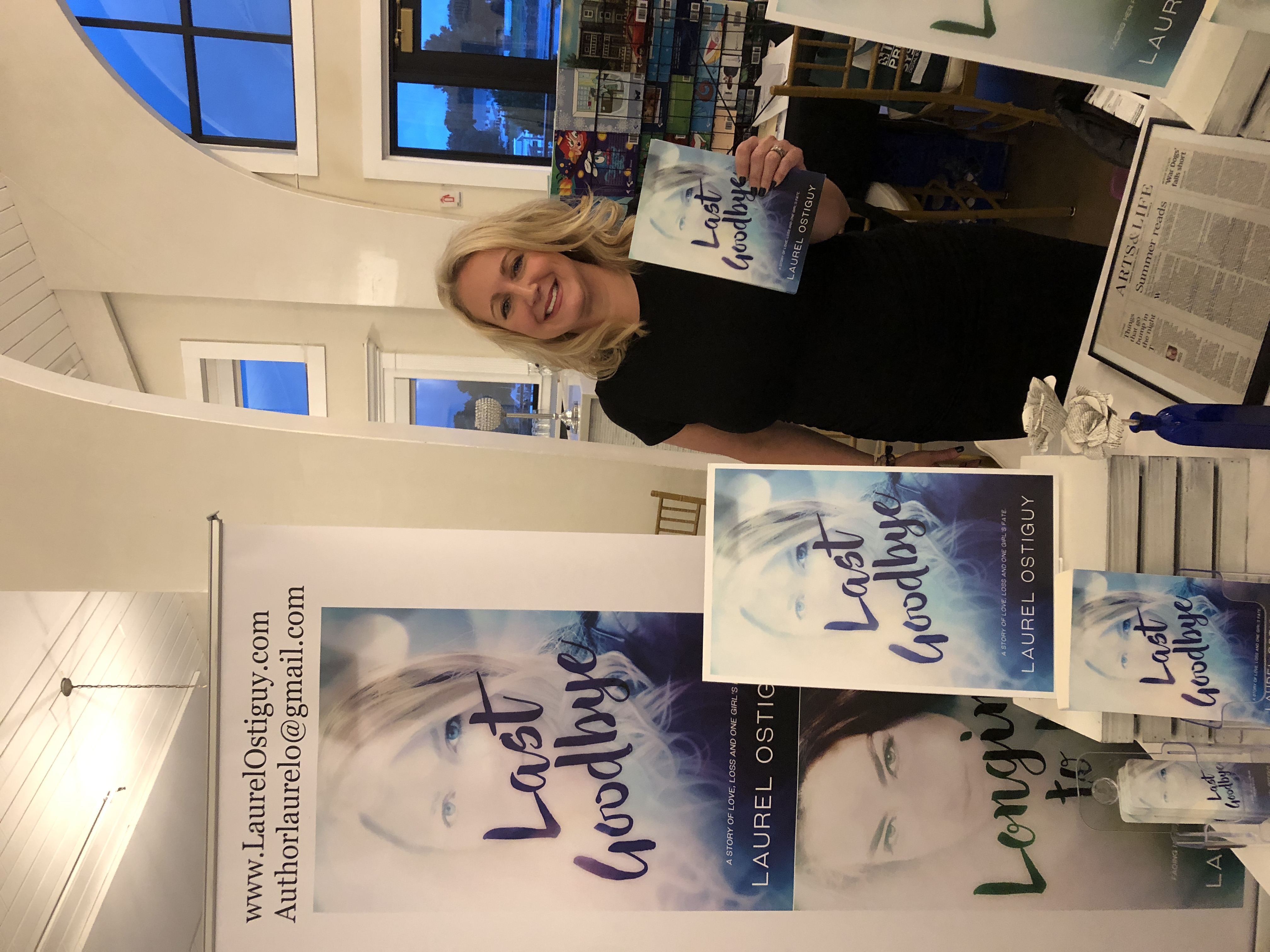 Author Laurel Ostiguy (https://www.laurelostiguy.com).