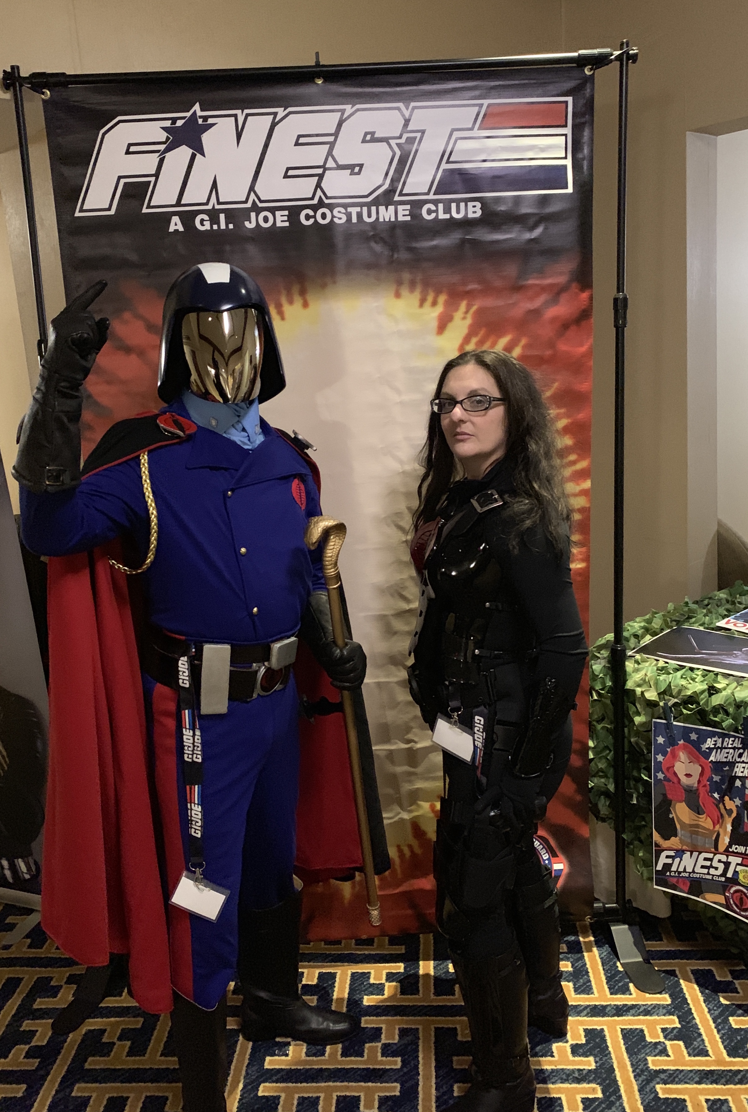 Cobra Commander and the Baroness