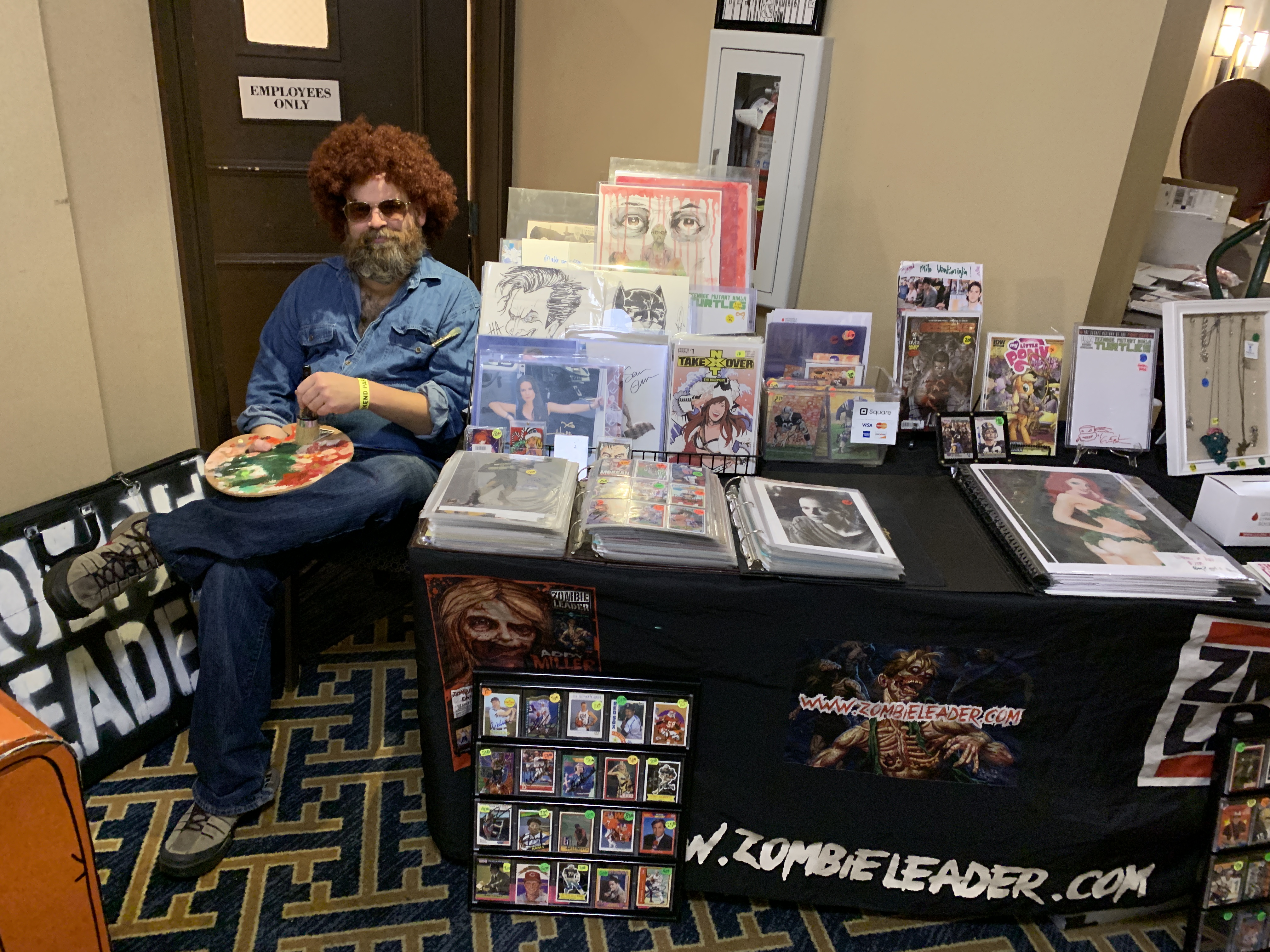 Cosplayer Zombie Leader