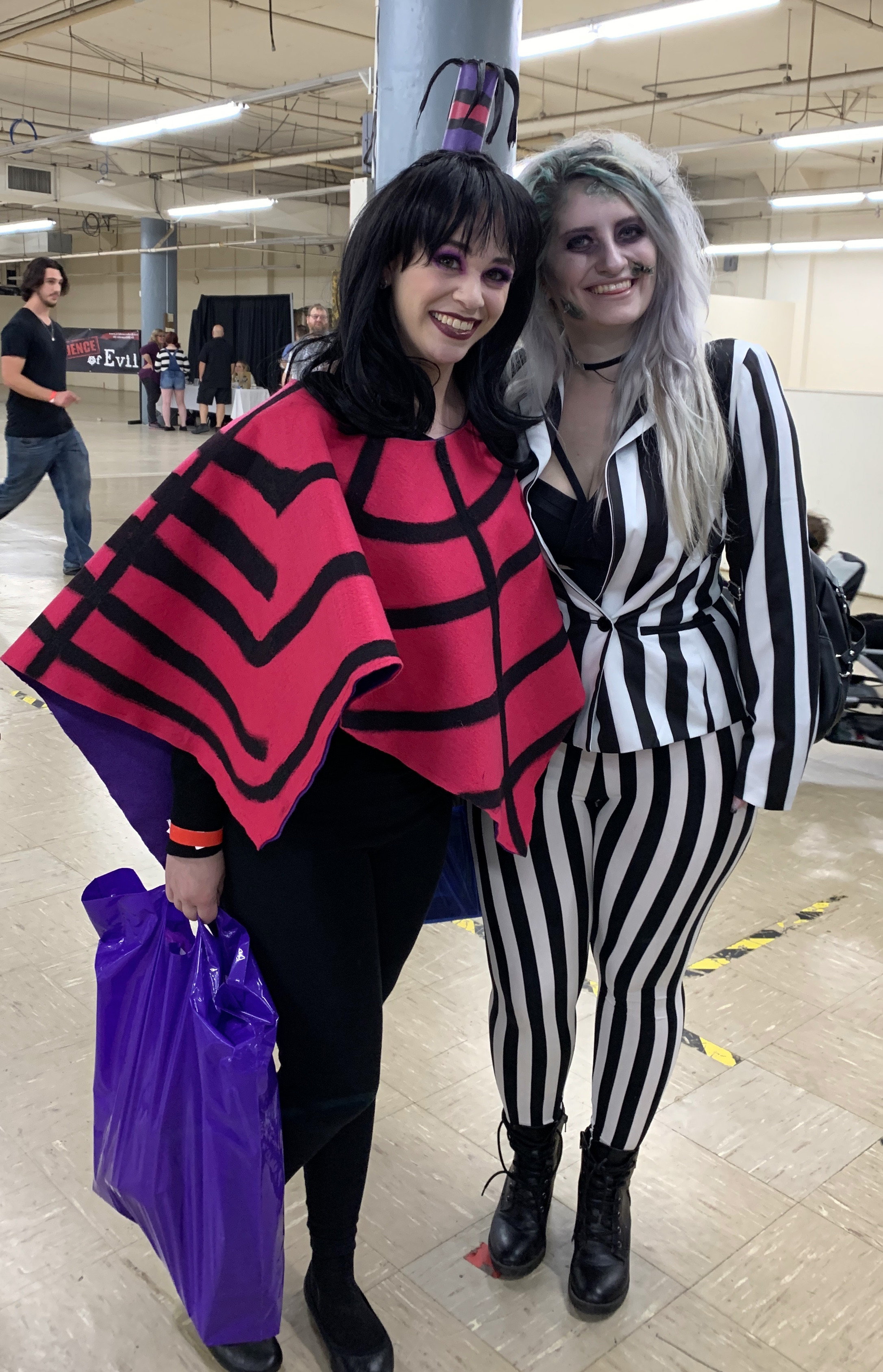 Lydia and Beetlejuice. 