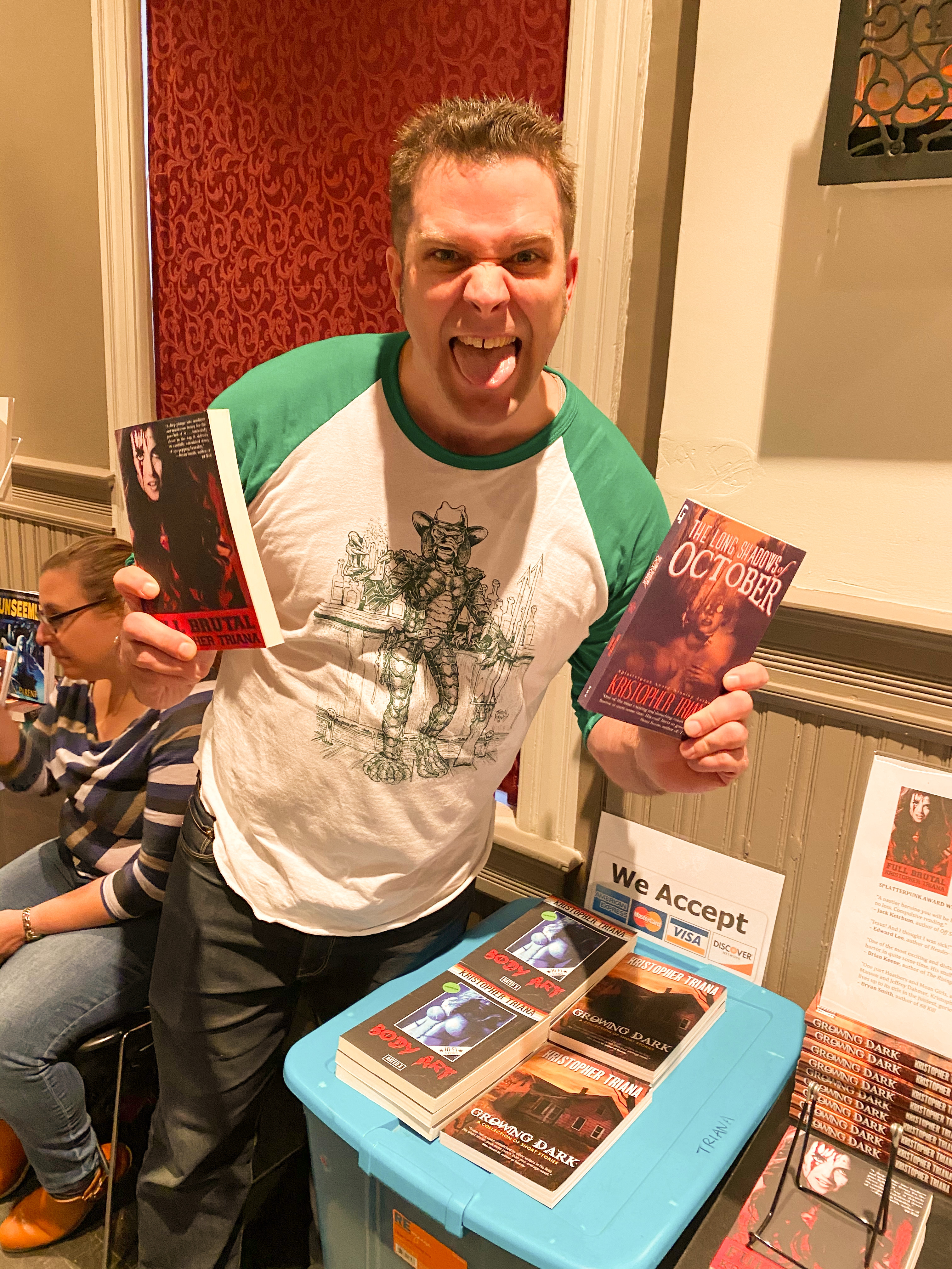 Author Kristopher Triana. 