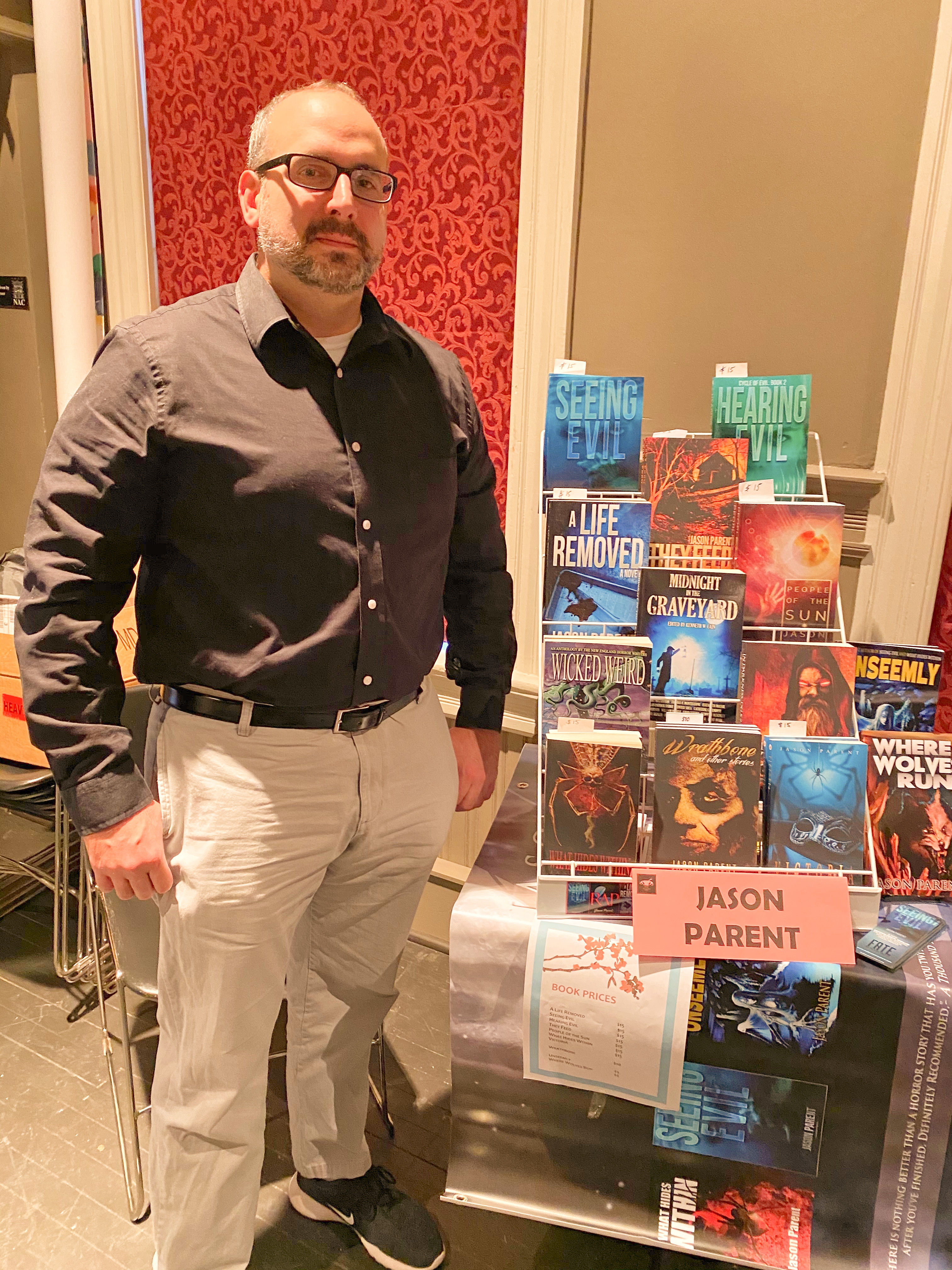 Author Jason Parent. 